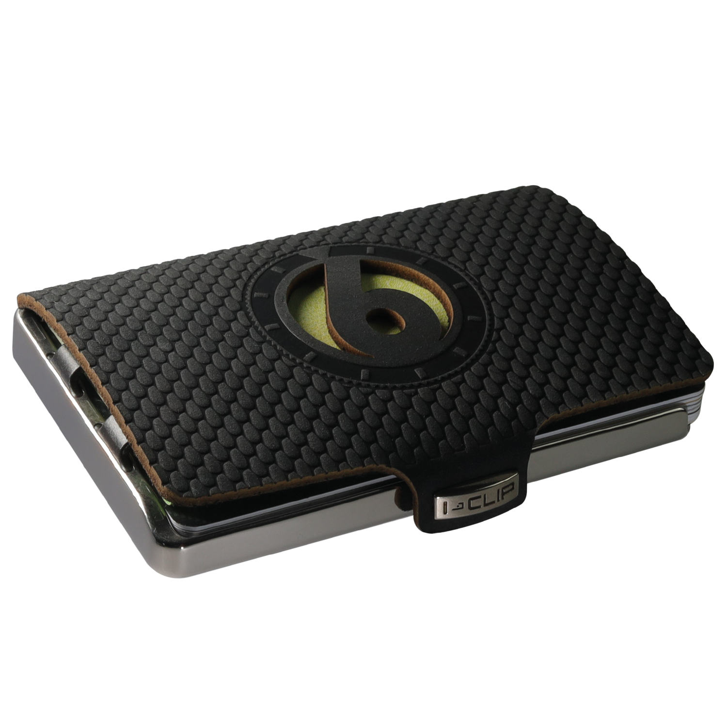 I-CLIP Steel Polished Timekeeper 6 Black - I-CLIP