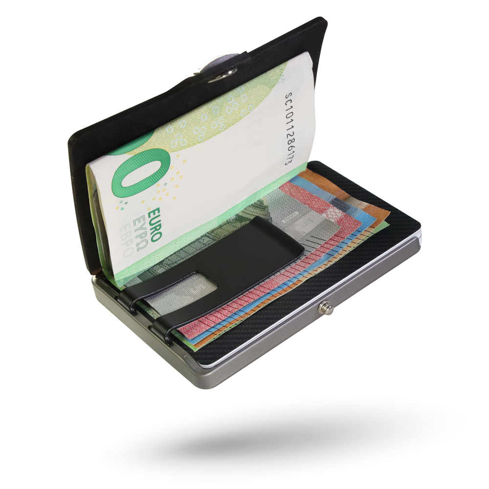 I-CLIP Titan Slim-Wallet Satiniert Sabrage Desert