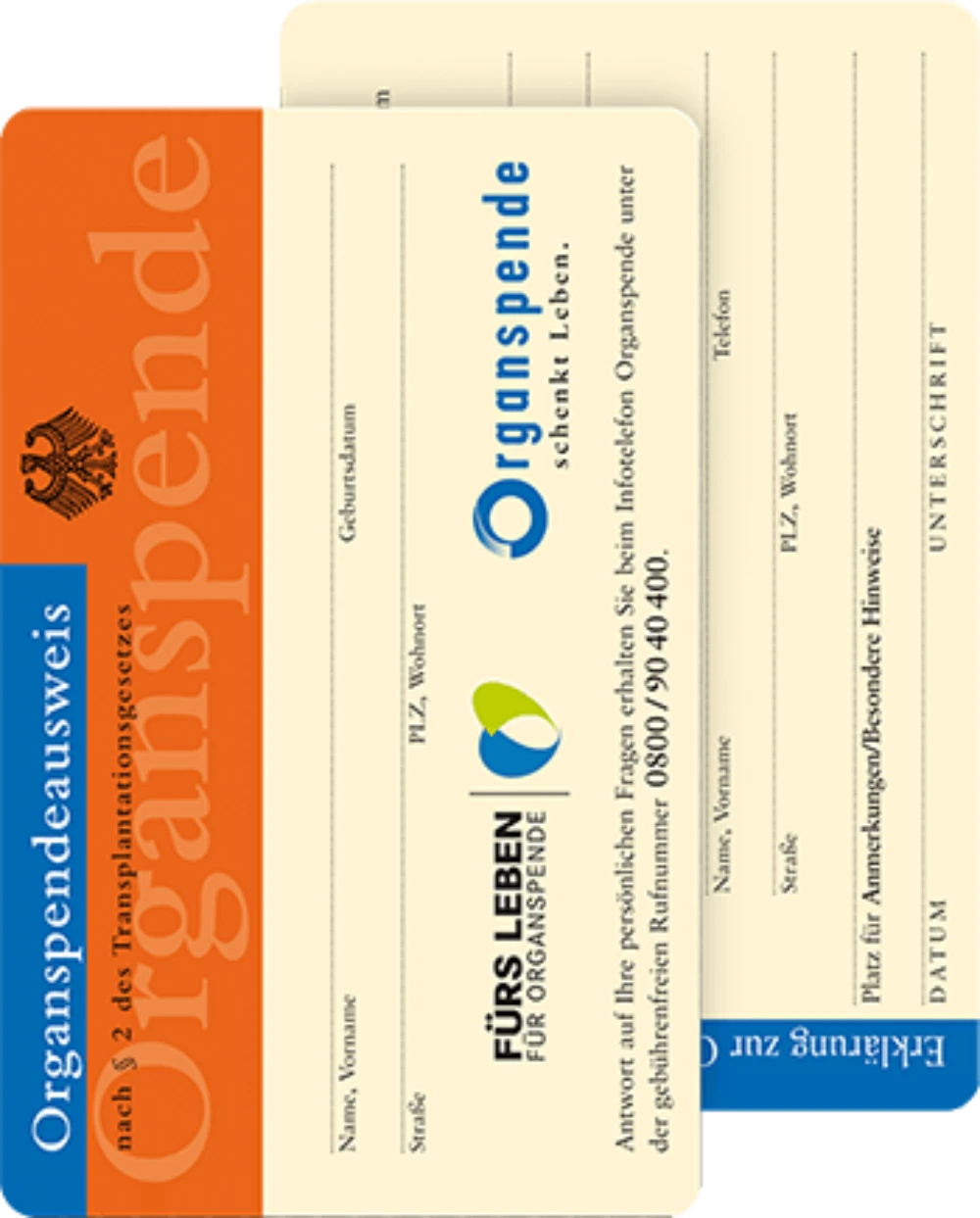 Organspendeausweis - I-CLIP.com EU Shopify