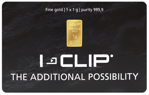 1gr I-CLIP Gold [oro da investimento]