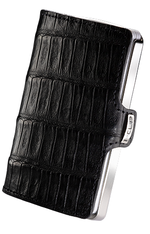 i-clip heritage titanium polished caiman black